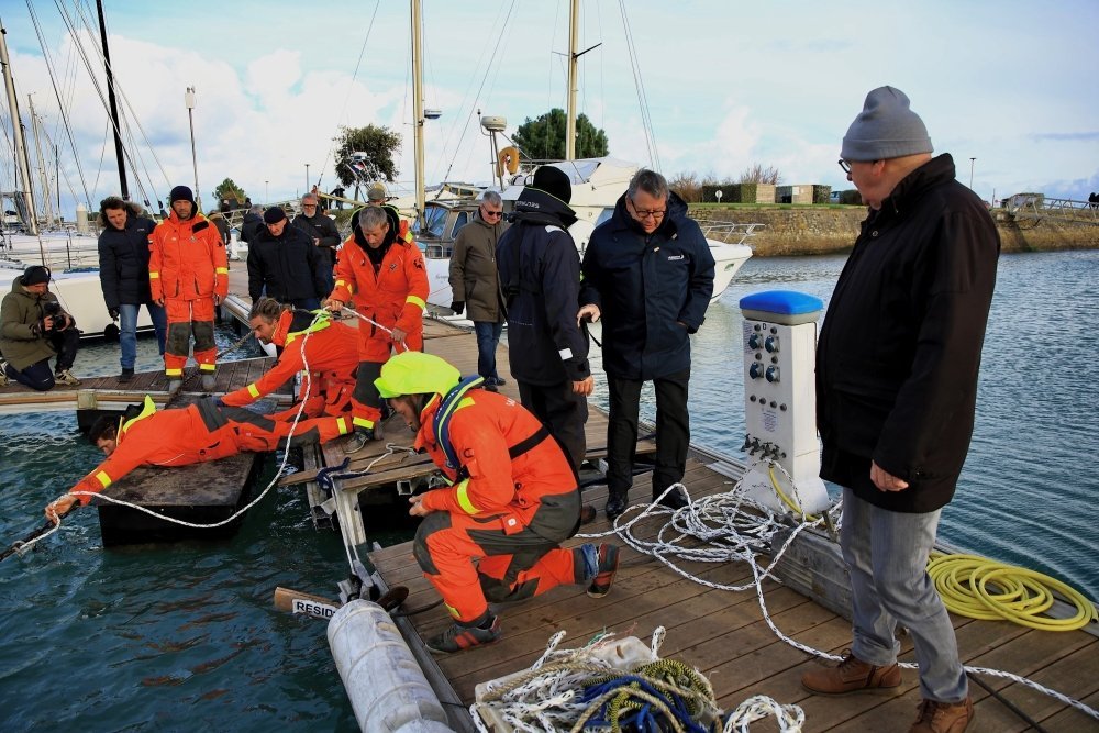 Jean Morin est venu constater les d&eacute;g&acirc;ts.