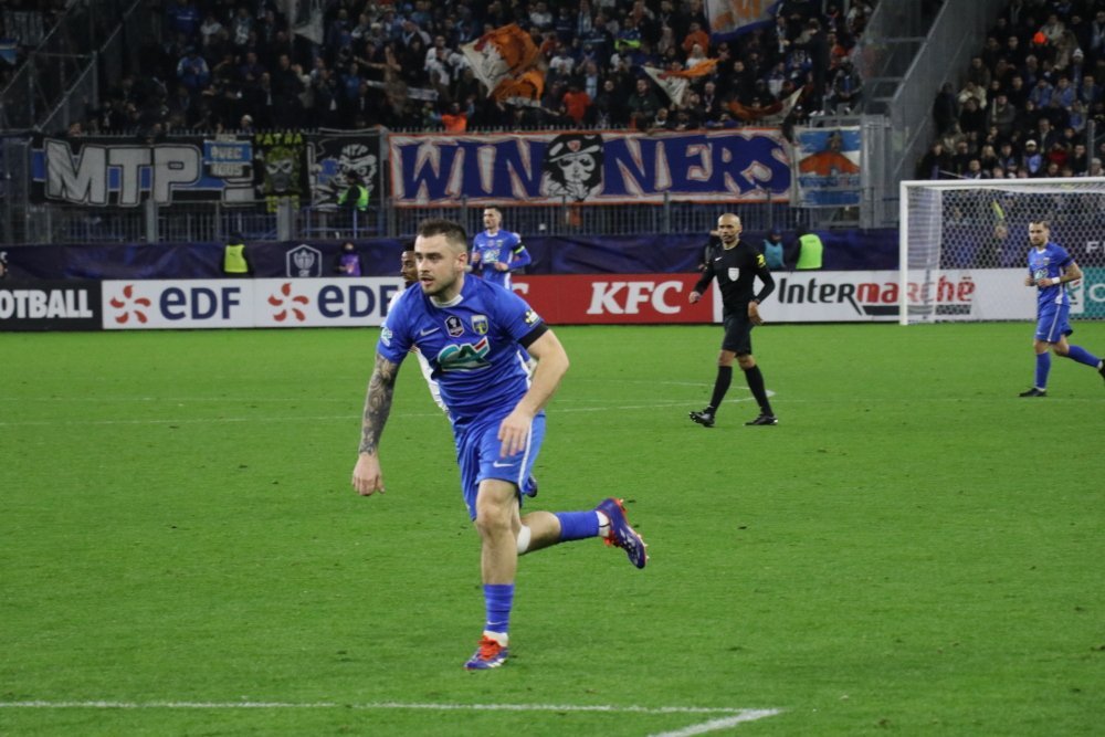 Romain Guillotte avait toujours de l'&eacute;nergie &agrave; revendre en fin de match.