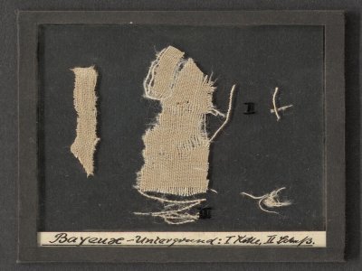 Le fragment de la Tapisserie de Bayeux pr&eacute;lev&eacute; par les nazis en 1941. Il appartient d&eacute;sormais, de nouveau, &agrave; la France. - DR