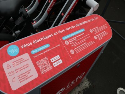 Le succ&egrave;s des V&eacute;lolib &agrave; Caen pourrait venir de leur simplicit&eacute; d'utilisation. - L&eacute;o Besselievre