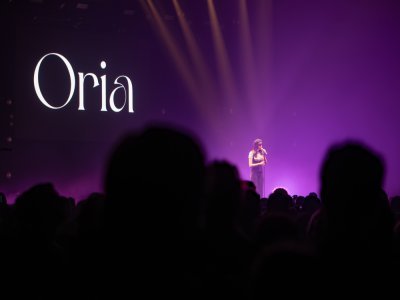 La chanteuse Oria a enflamm&eacute; le public. - Anthony Almolda