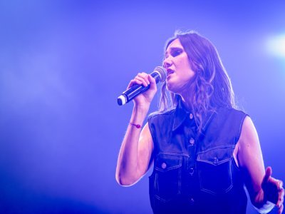 La chanteuse Joyce Jonathan a elle aussi fait le d&eacute;placement pour le Tendance Live &agrave; Alen&ccedil;on. - Jade Almolda