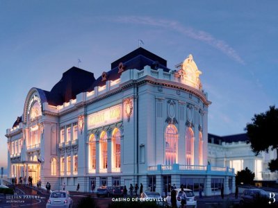 Voici &agrave; quoi ressemblera d'ext&eacute;rieur le casino. Son style si identifiable ne sera pas modifi&eacute; par le chantier de grande ampleur. - Julien Paulr&eacute; Architecture