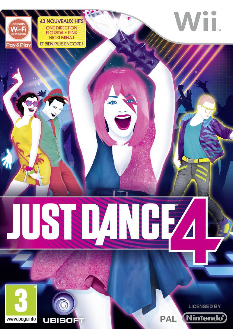 Just dance 4 sur Wii, 3ème des ventes