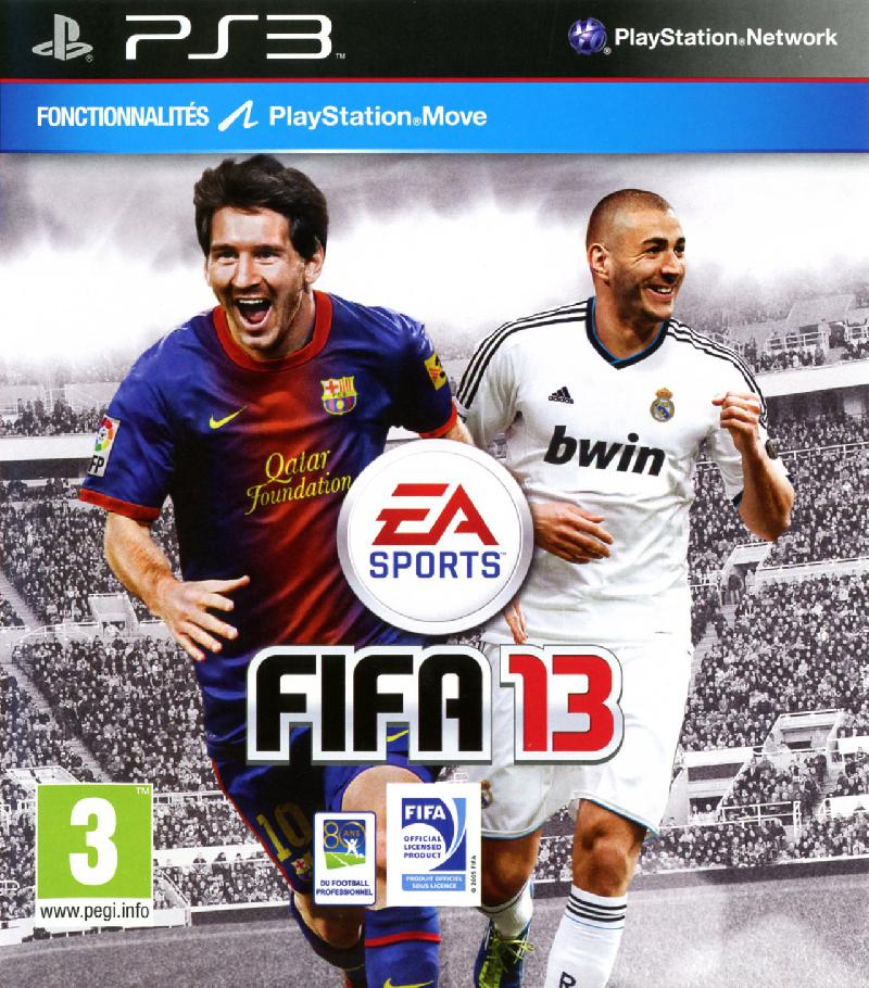 FIFA 13 sur PS3: n°2 des ventes
