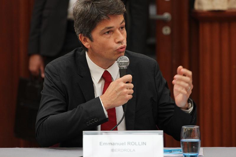 Emmanuel Rollin de l'entreprise Iberdrola. - Benoît Merlet