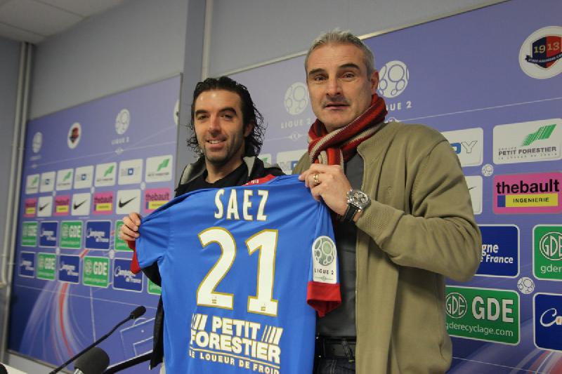 José Saez à Caen.