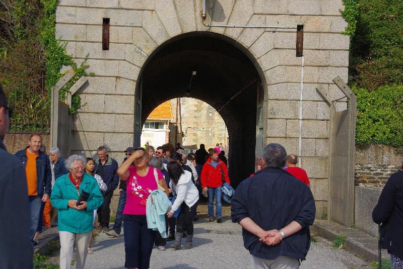 Les visiteurs se sont pressés dimanche pour découvrir le fort. - Célia Caradec