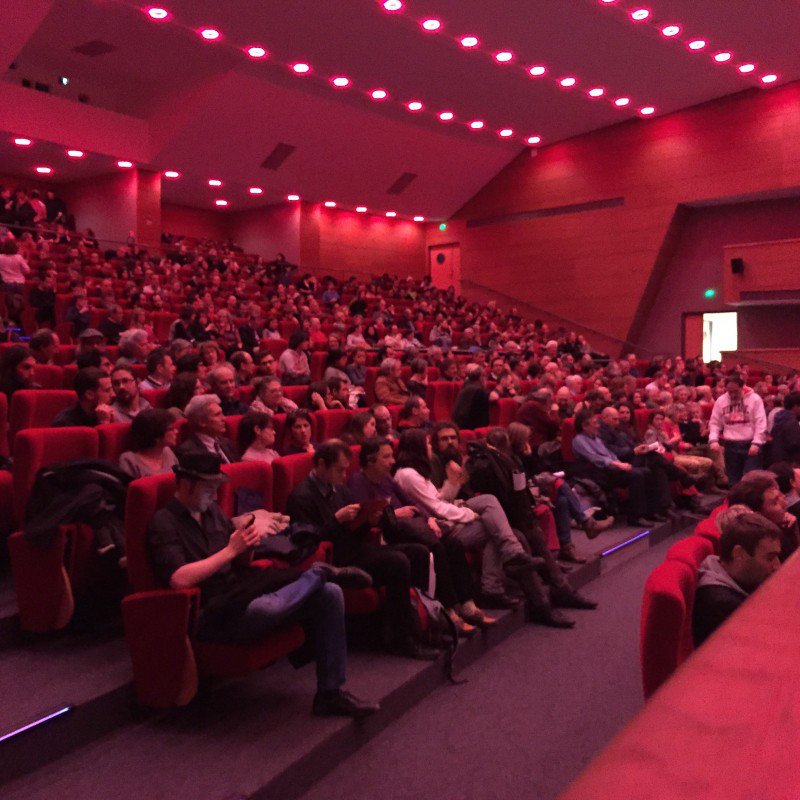 La salle était pleine pour voir en avant-première le long-métrage sur la jeunesse de Guillaume - V. Virette