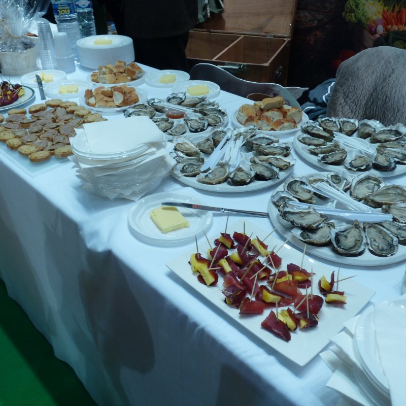 Les huîtres normandes au rendez-vous... - Célia Caradec