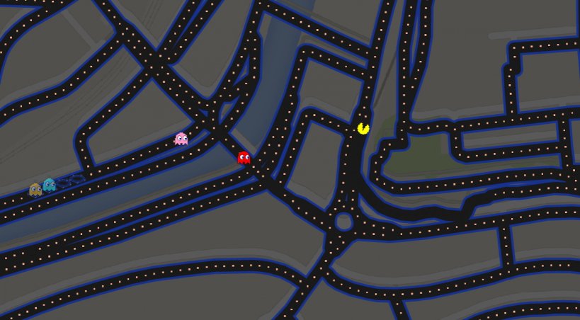 Pac Man à Saint-Lô, tout près des locaux de Tendance Ouest ! - Google Maps / Capture d'écran