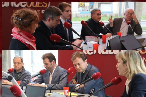 Municipales 2026. Revivez le débat entre les neuf candidats à Caen